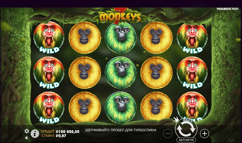Gameplay 7 monkeys 1