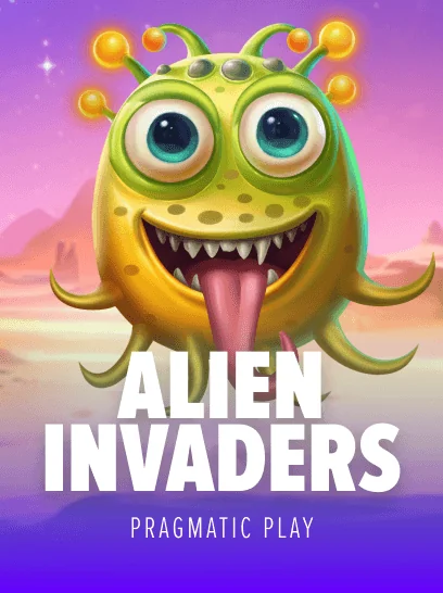 Logo Слота Alien Invaders Logo Alien Invaders