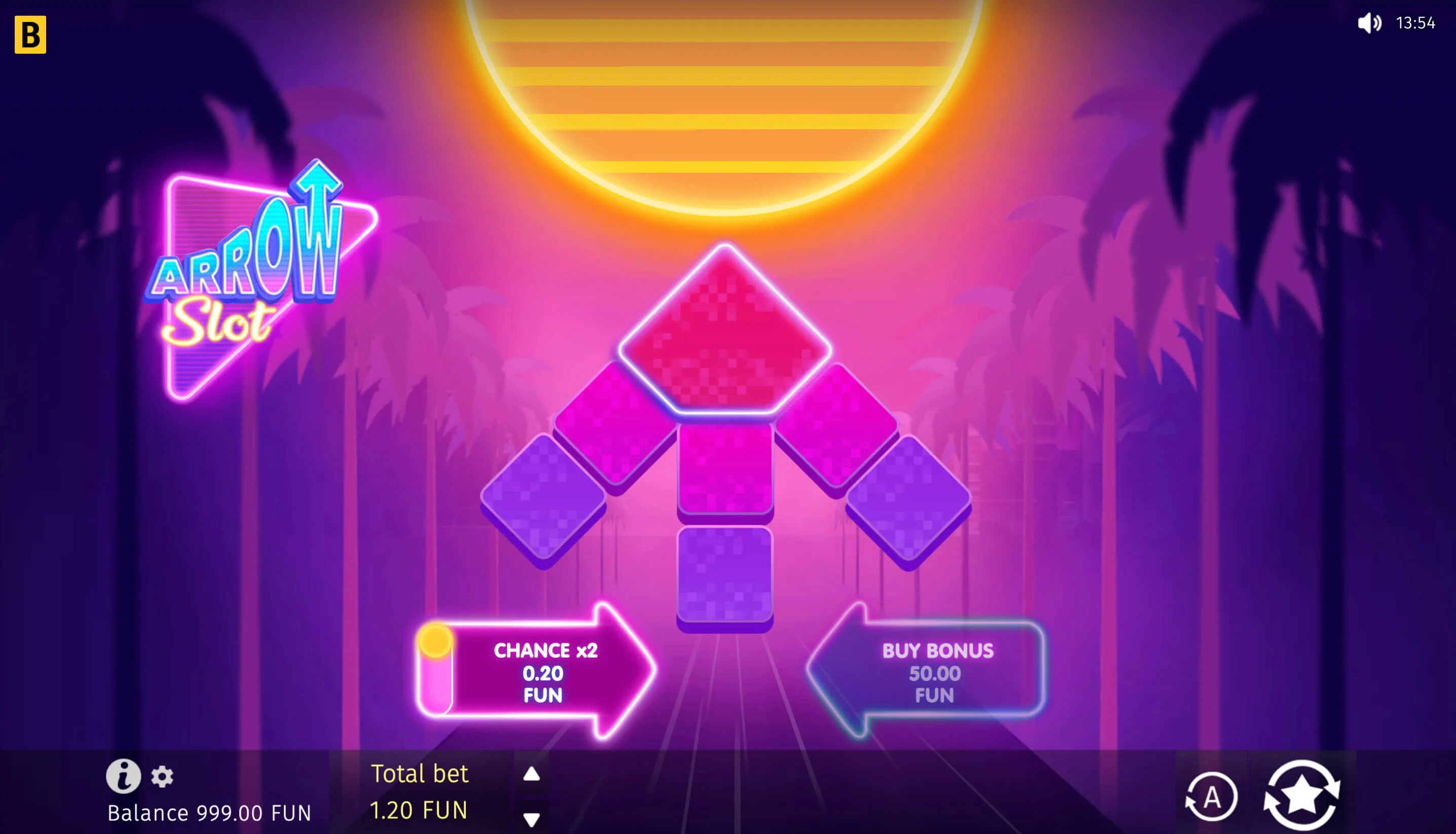 Gameplay arrow slot