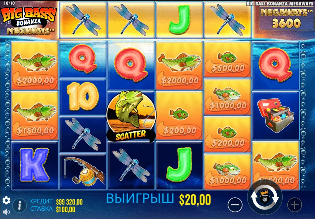 Gameplay big bass bonanza megaways 3