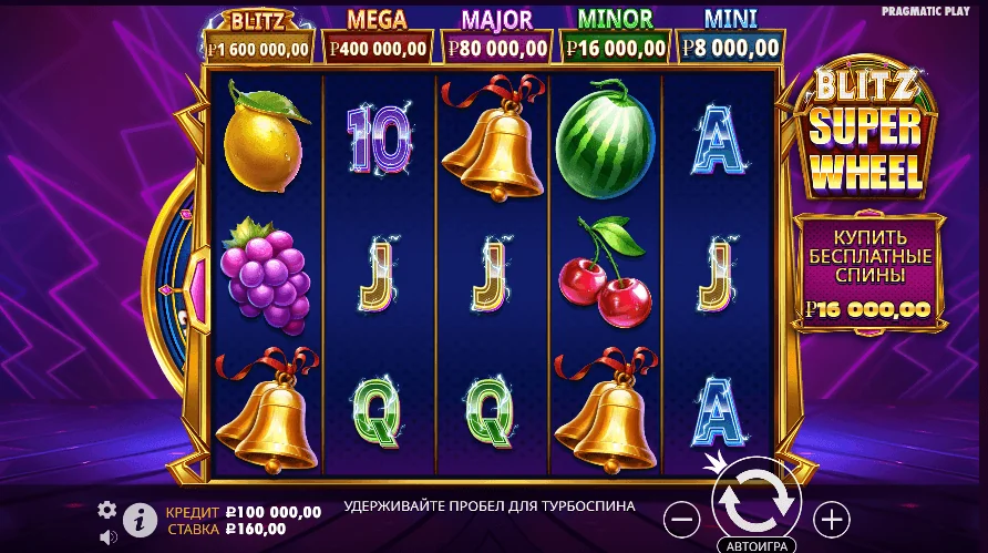 Gameplay blitz super wheel 2