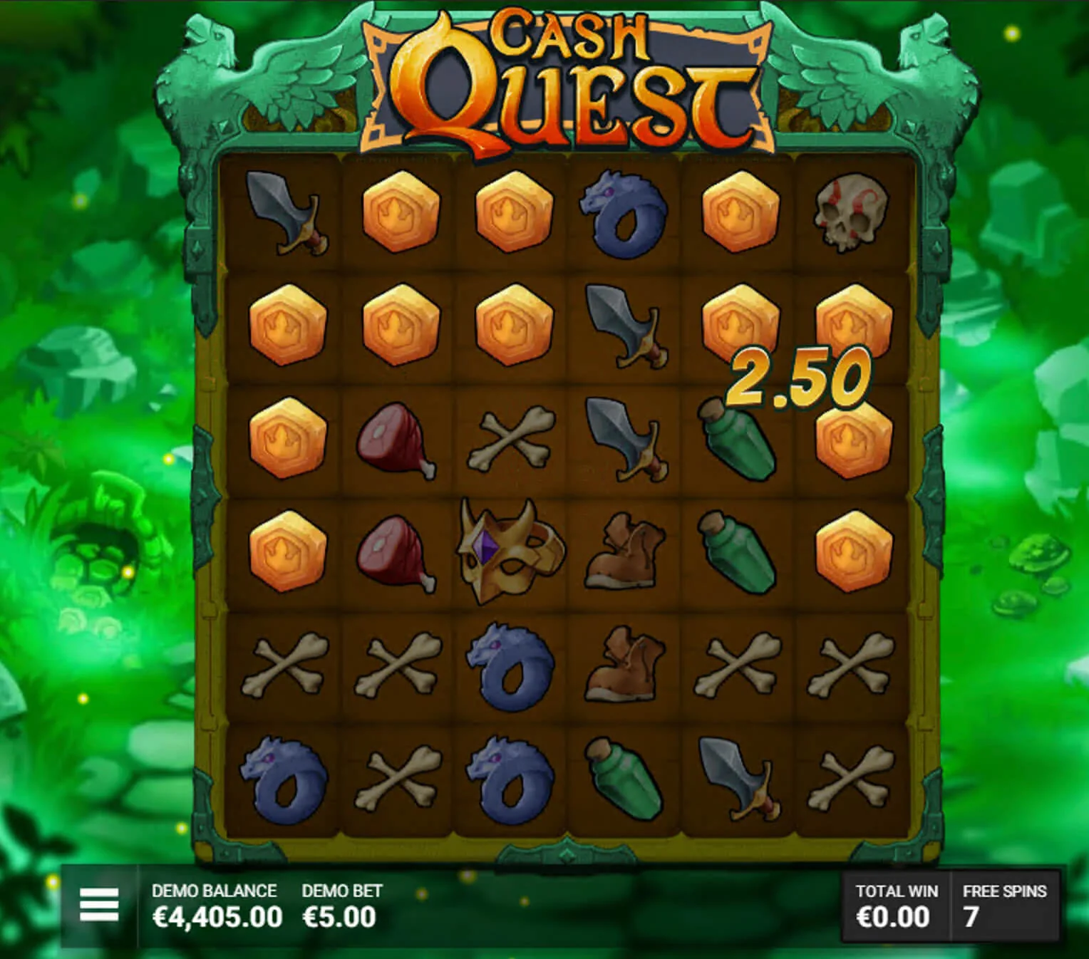 Gameplay cash quest