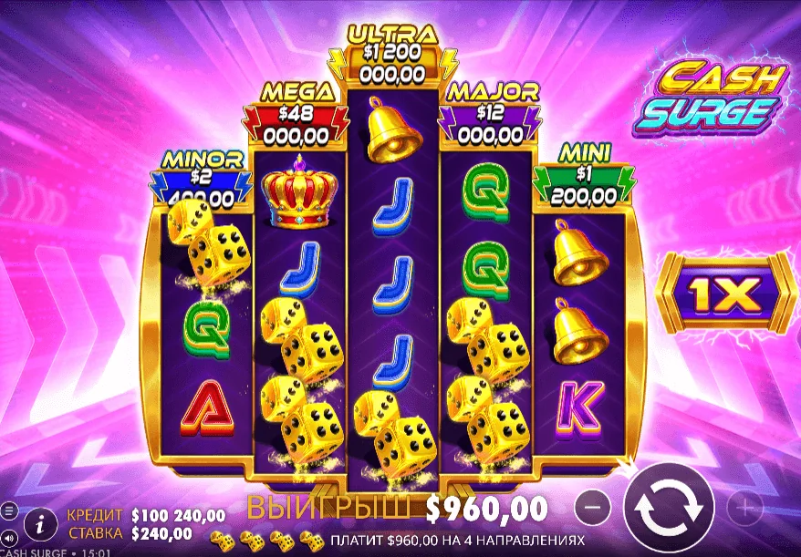 Gameplay cash surge 4