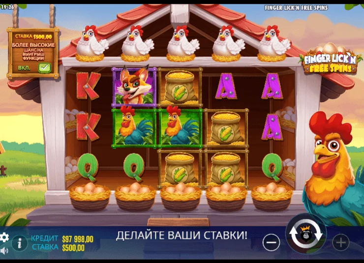 Gameplay finger lickn free spins 3