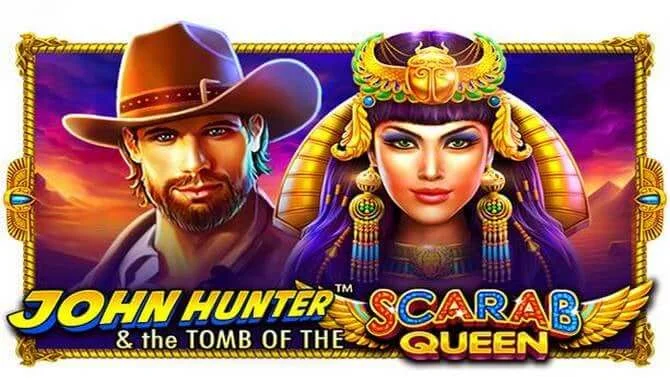 Logo Слота John Hunter And The Tomb Of The Scarab Queen Logo John Hunter And The Tomb Of The Scarab Queen