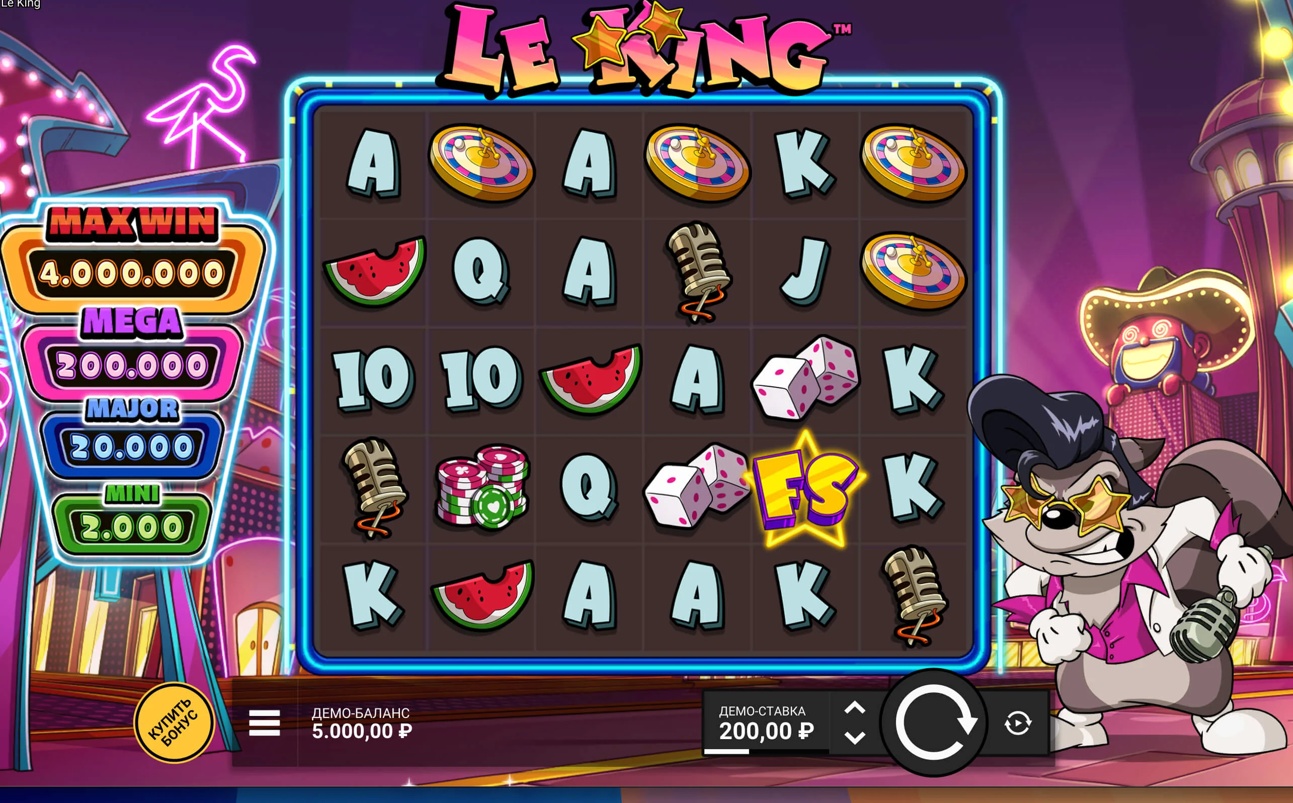 Gameplay le king