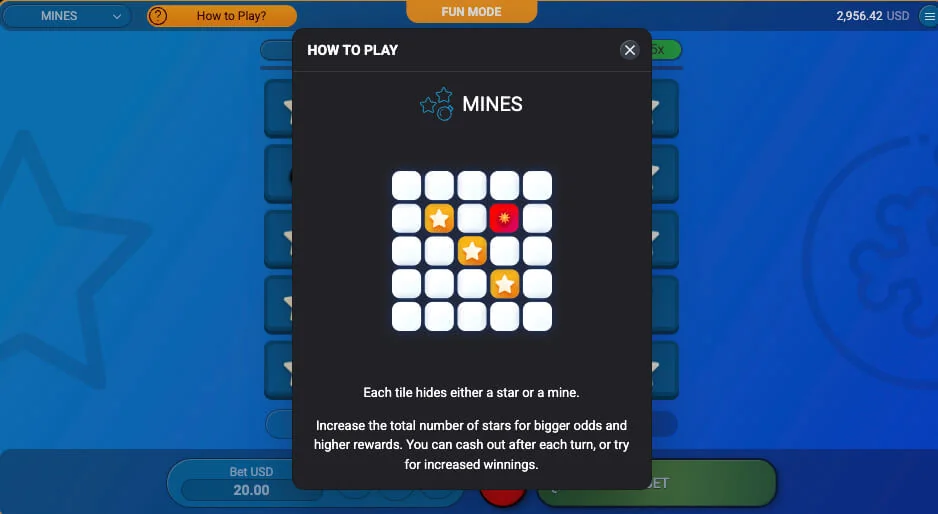 Gameplay mines
