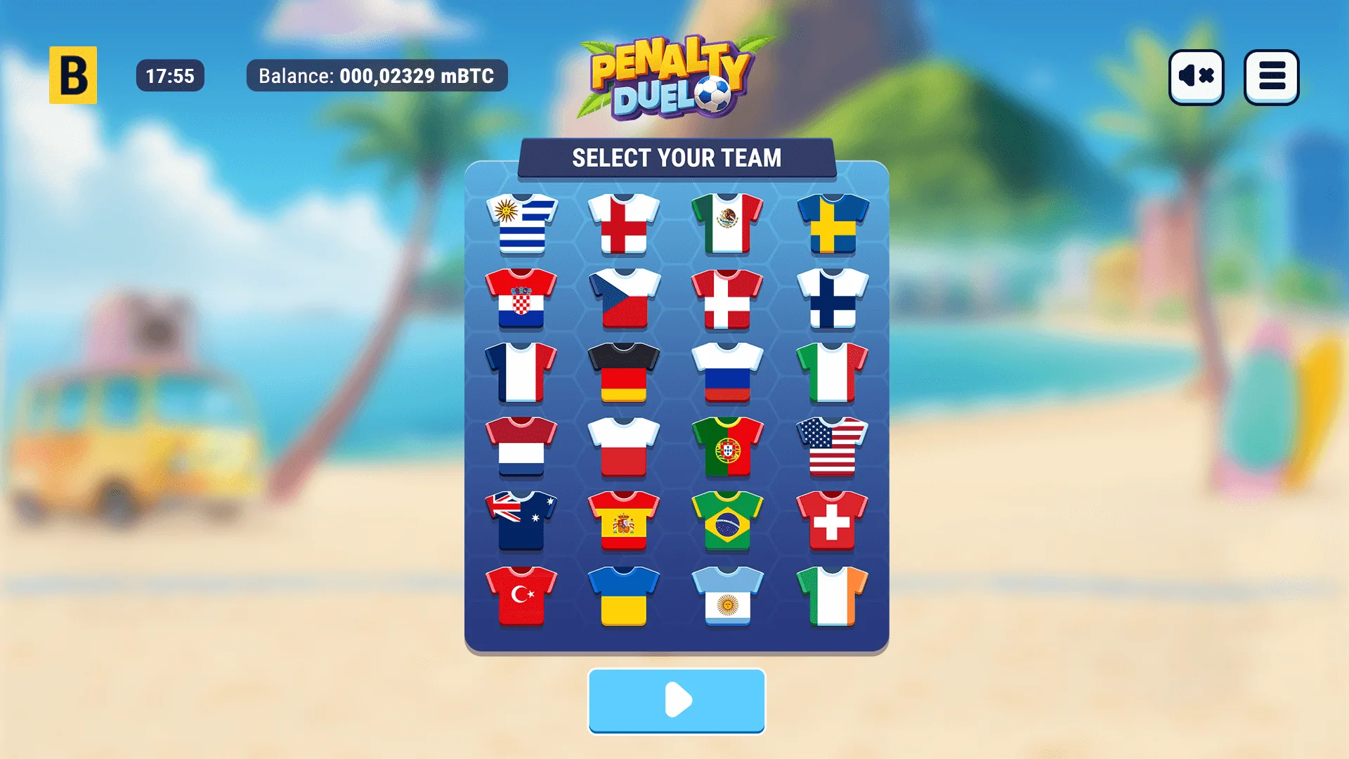 Gameplay penalty duel