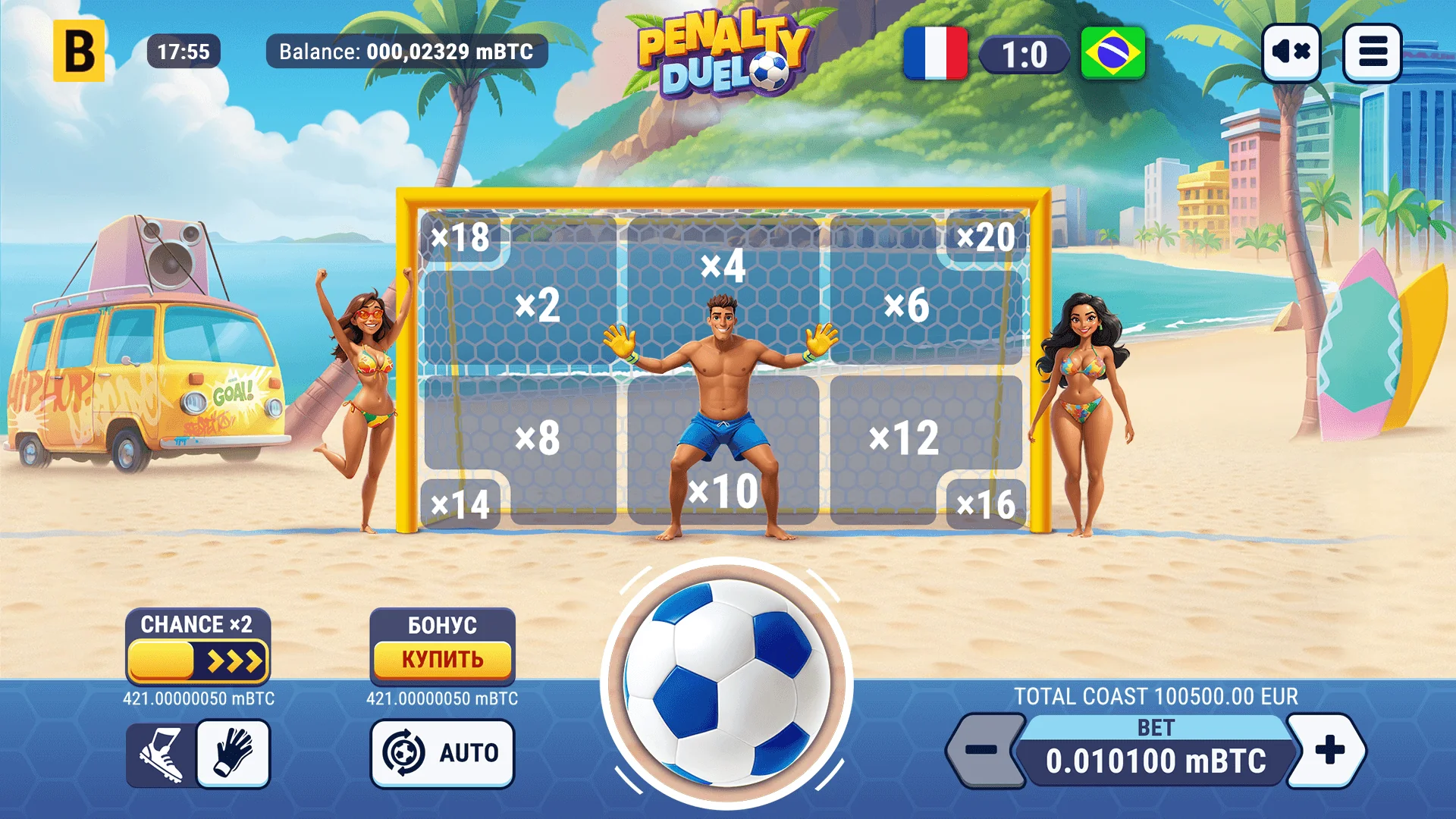 Gameplay penalty duel