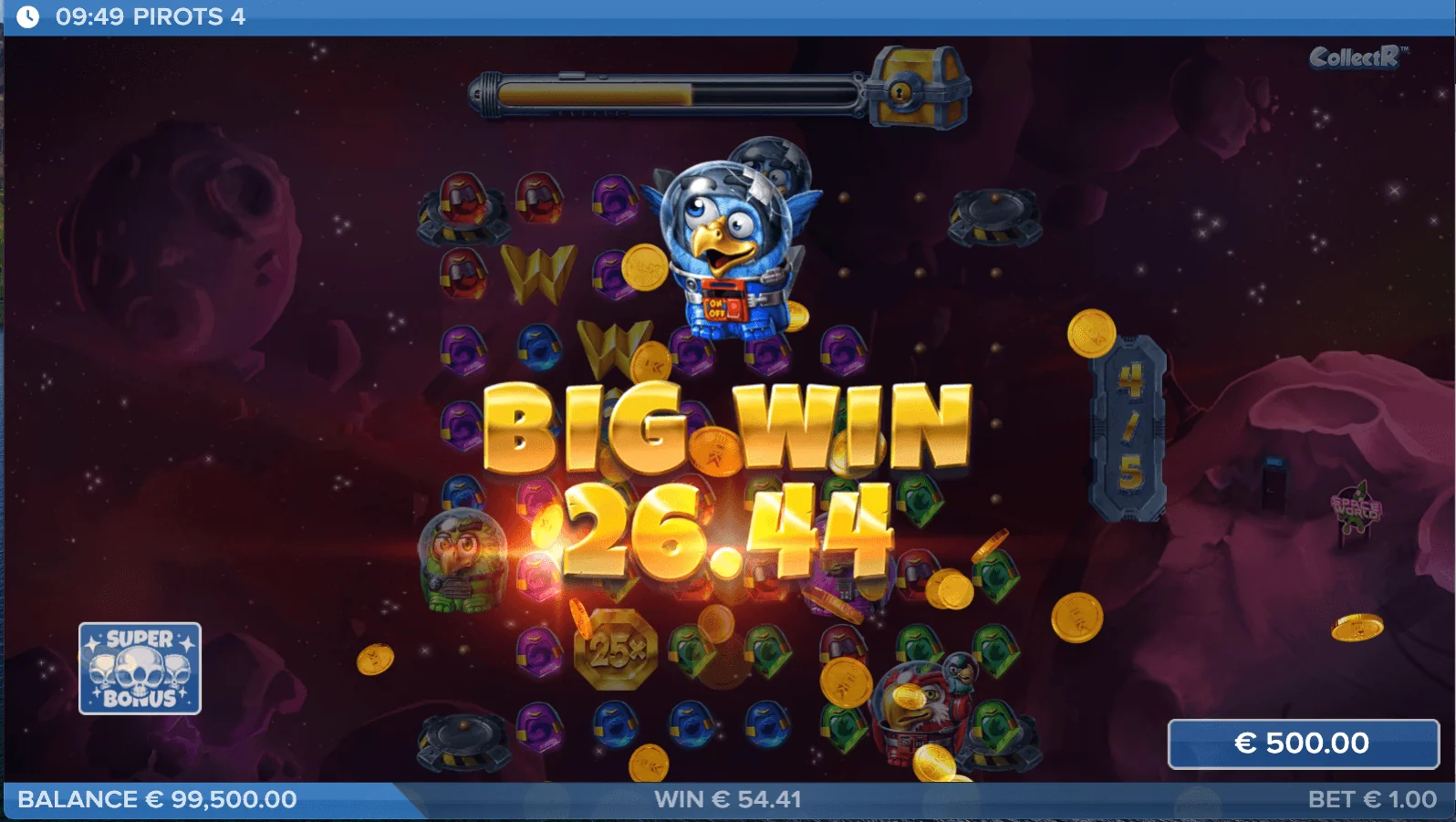 Gameplay pirots 4