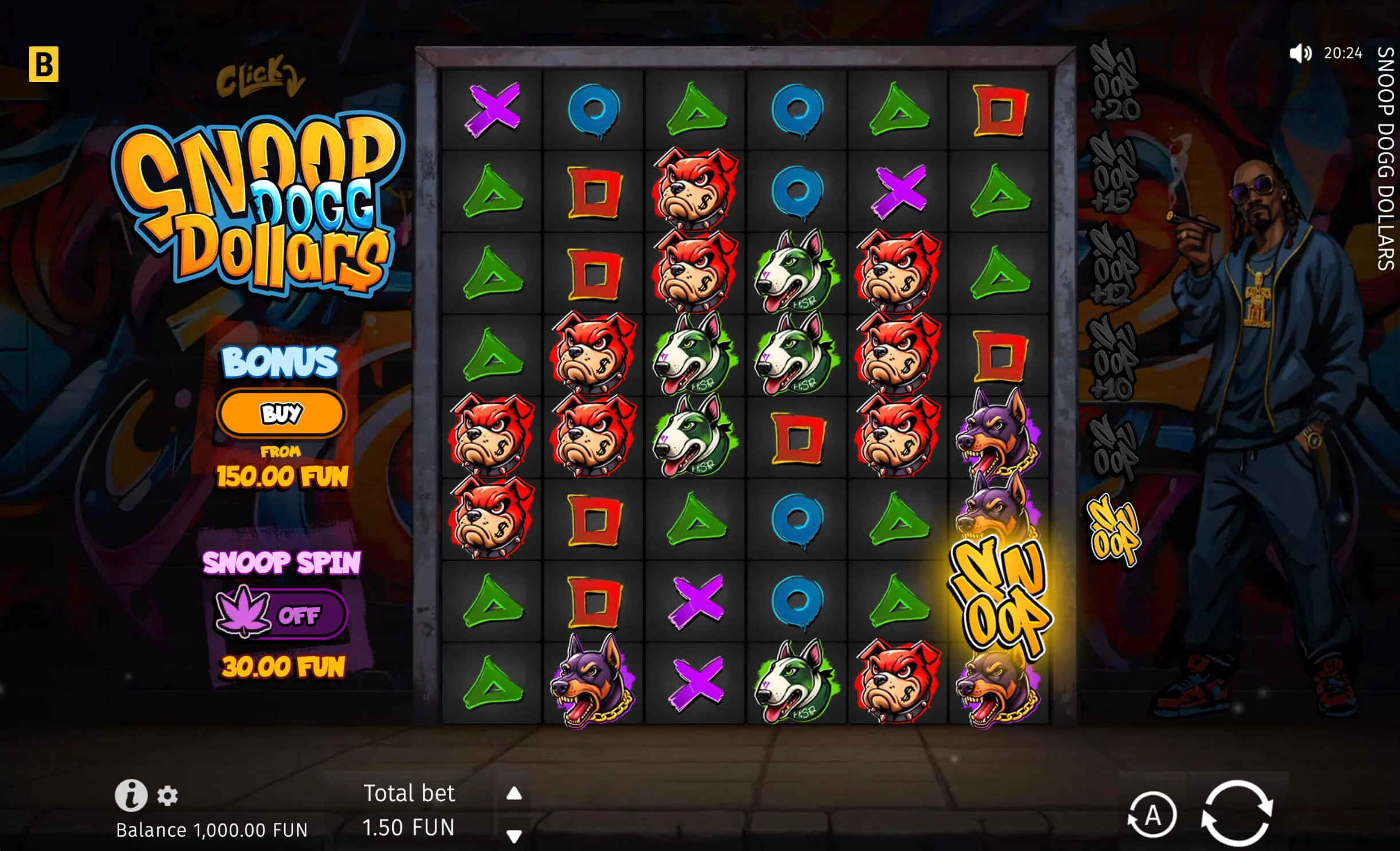 Gameplay snoop dogg dollars
