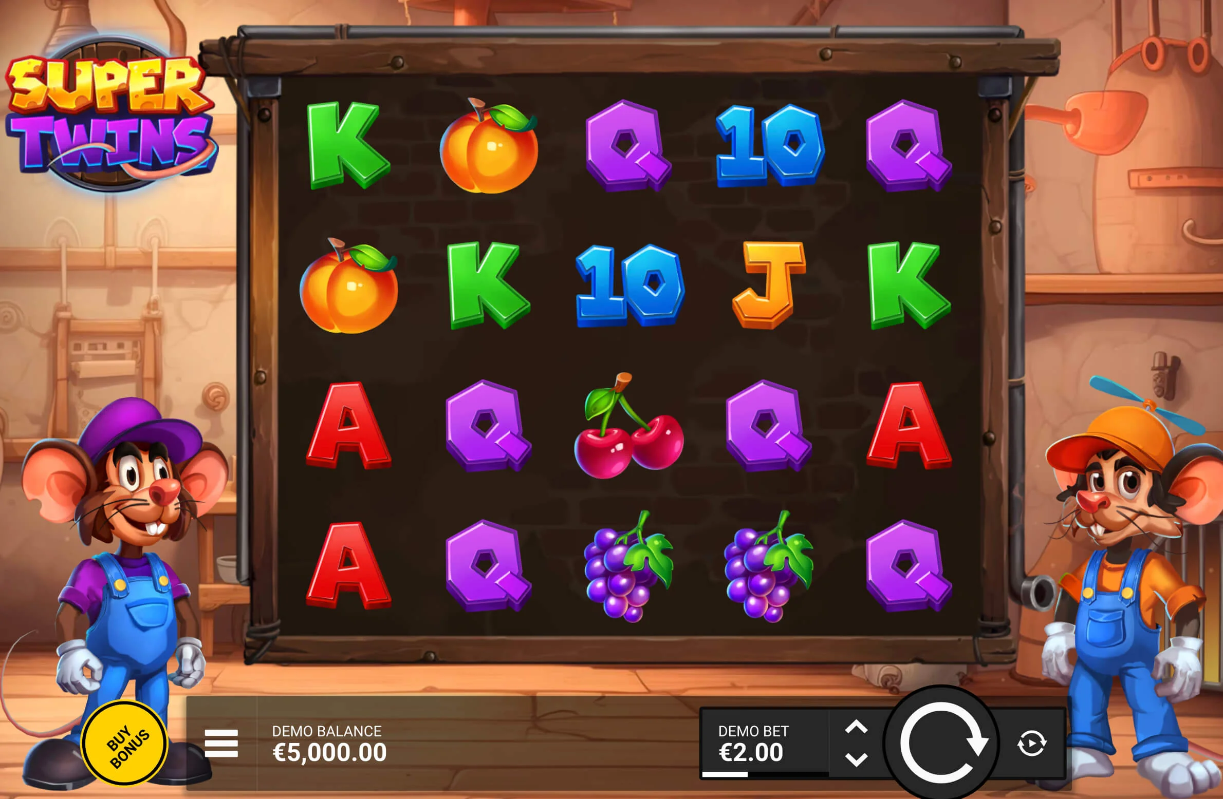 Gameplay super twins
