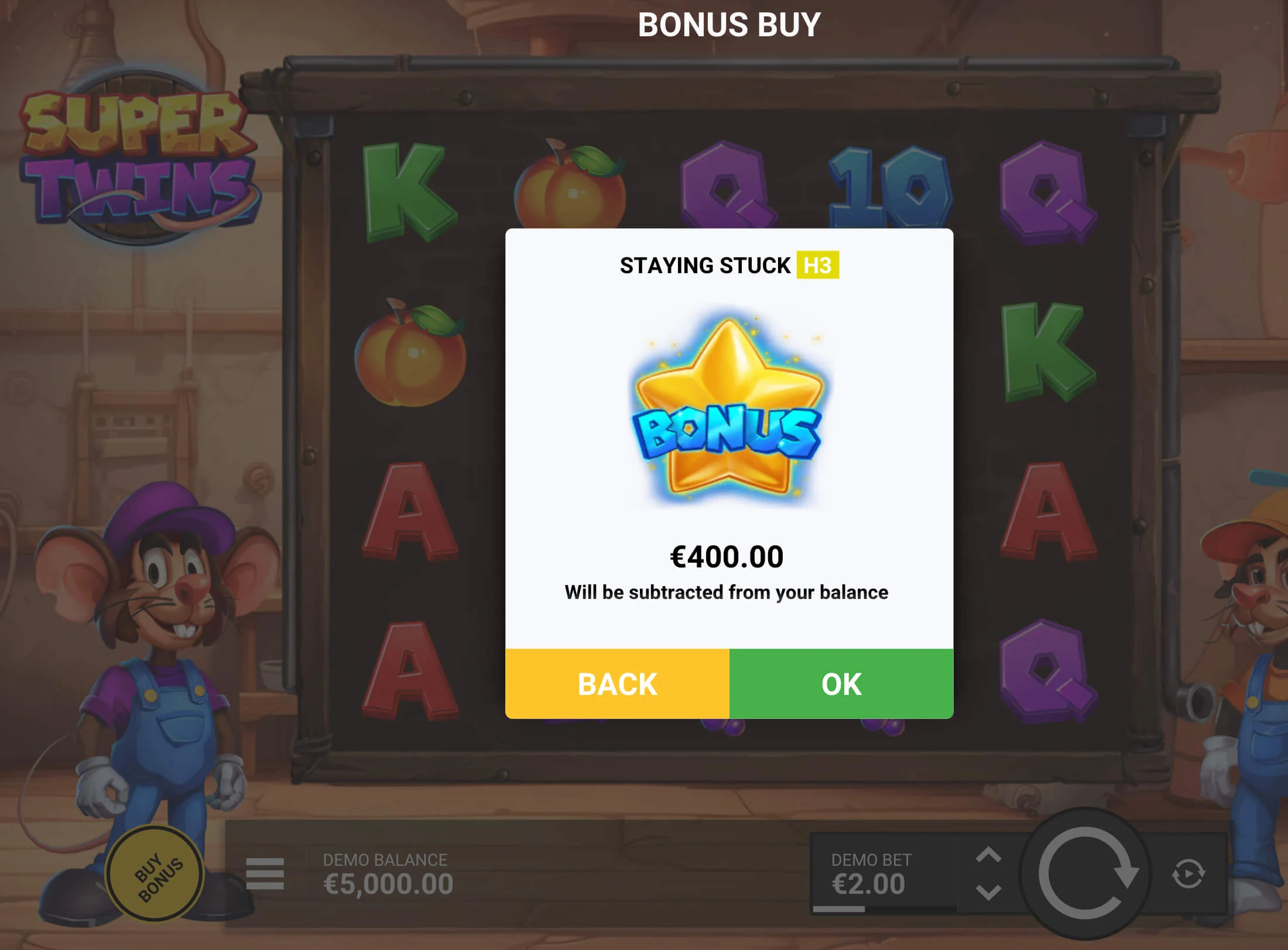 Gameplay super twins