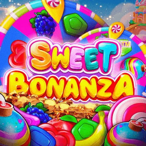 Logo Слота Sweet Bonanza Logo Sweet Bonanza