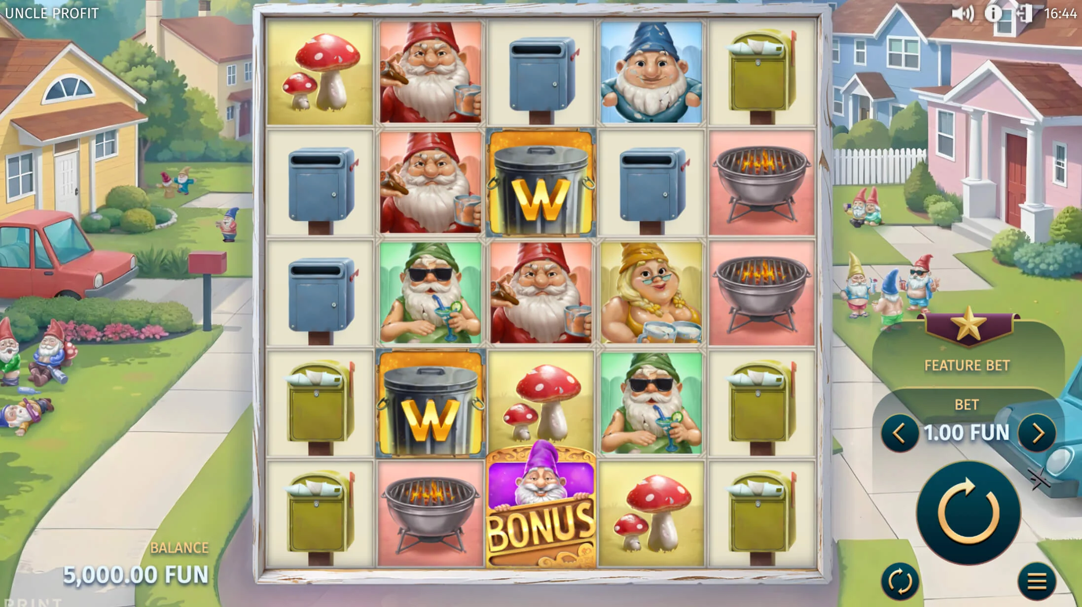 Gameplay uncle profit