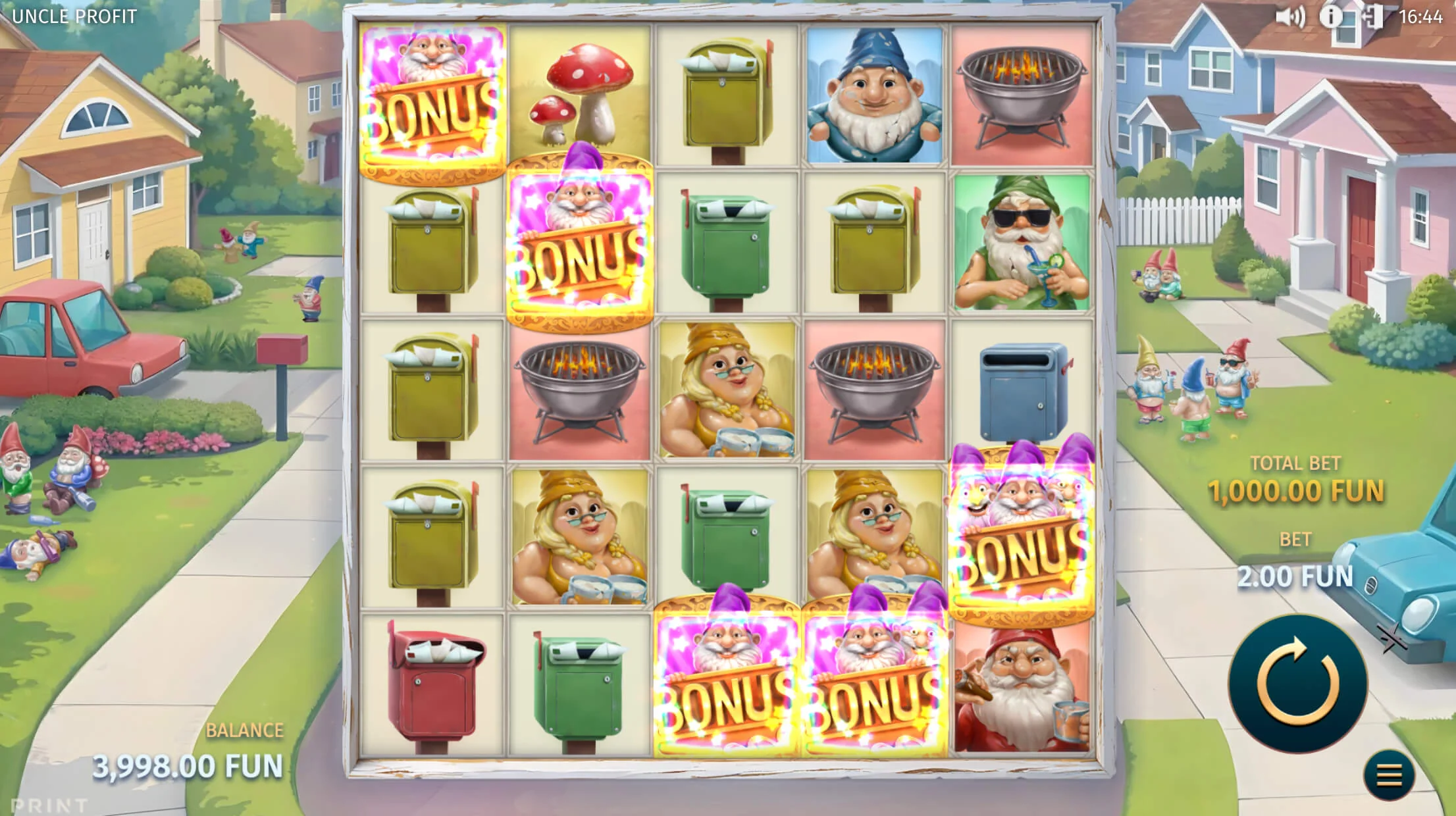 Gameplay uncle profit