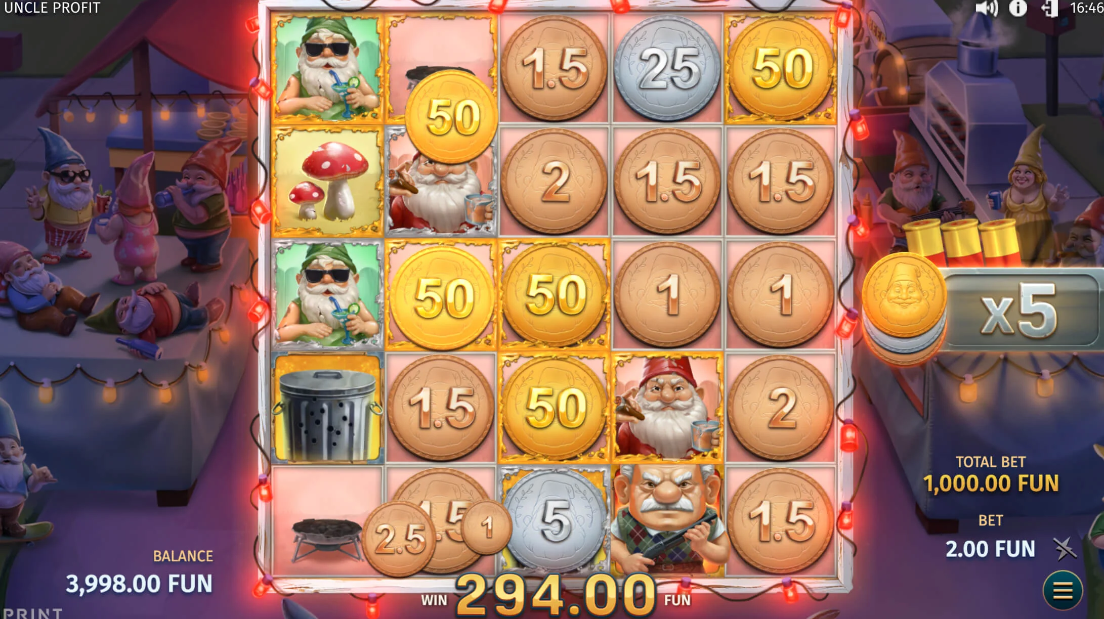 Gameplay uncle profit