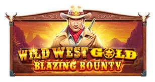 Logo Слота Wild West Gold Blazing Bounty Logo Wild West Gold Blazing Bounty