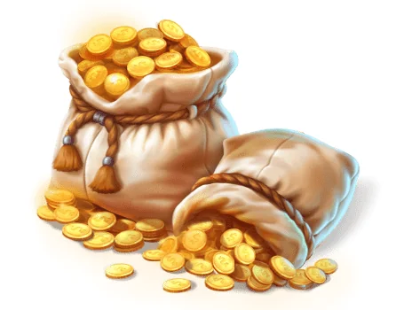 Paytable wild west gold blazing bounty