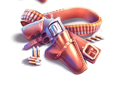 Paytable wild west gold blazing bounty 5