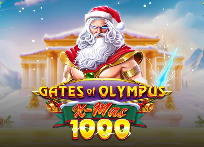 Логотип Gates Of Olympus Xmas 1000
